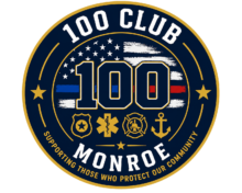 100 Club Monroe Logo